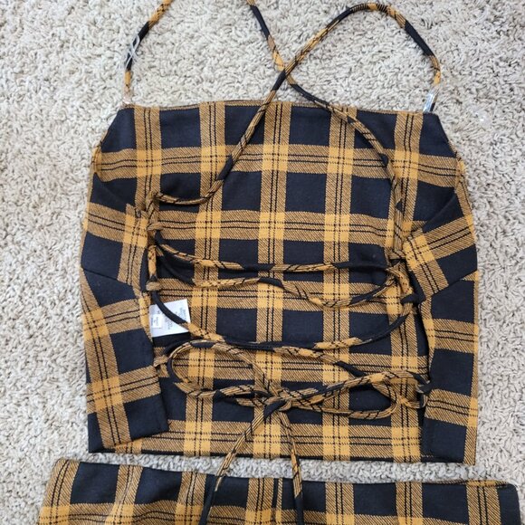 MINI SKIRT WITH MATCHING TOP - Picture 3 of 9